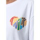 Karl Kani Unisex κοντομάνικη μπλούζα Woven Signature Kani Life Tee